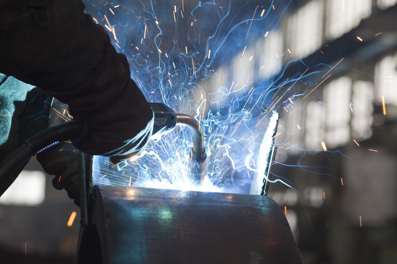 Welding can be used for a wide variety of applications, from small household repairs to large-scale construction projects